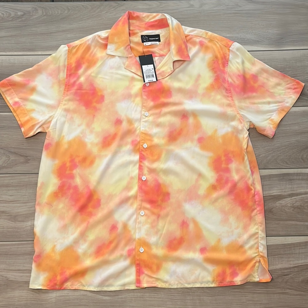 Men’s Original Use Short Sleeve Button Up